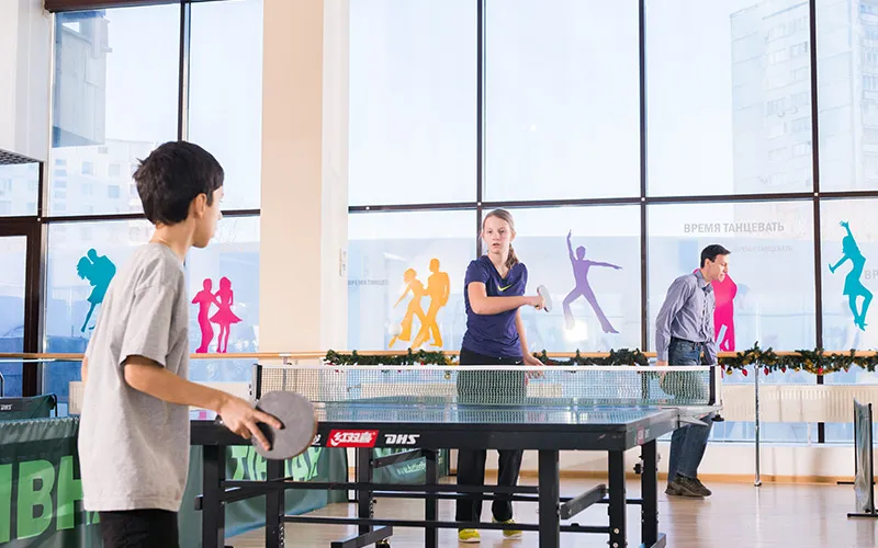 Modern indoor games facility in flats for sale in Paruthipattu near Avadi